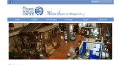 Desktop Screenshot of oconeeheritagecenter.org
