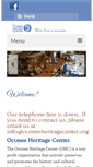 Mobile Screenshot of oconeeheritagecenter.org
